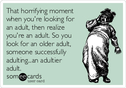 adulting